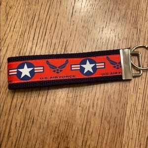 US Air Force wristlet keychain military USA